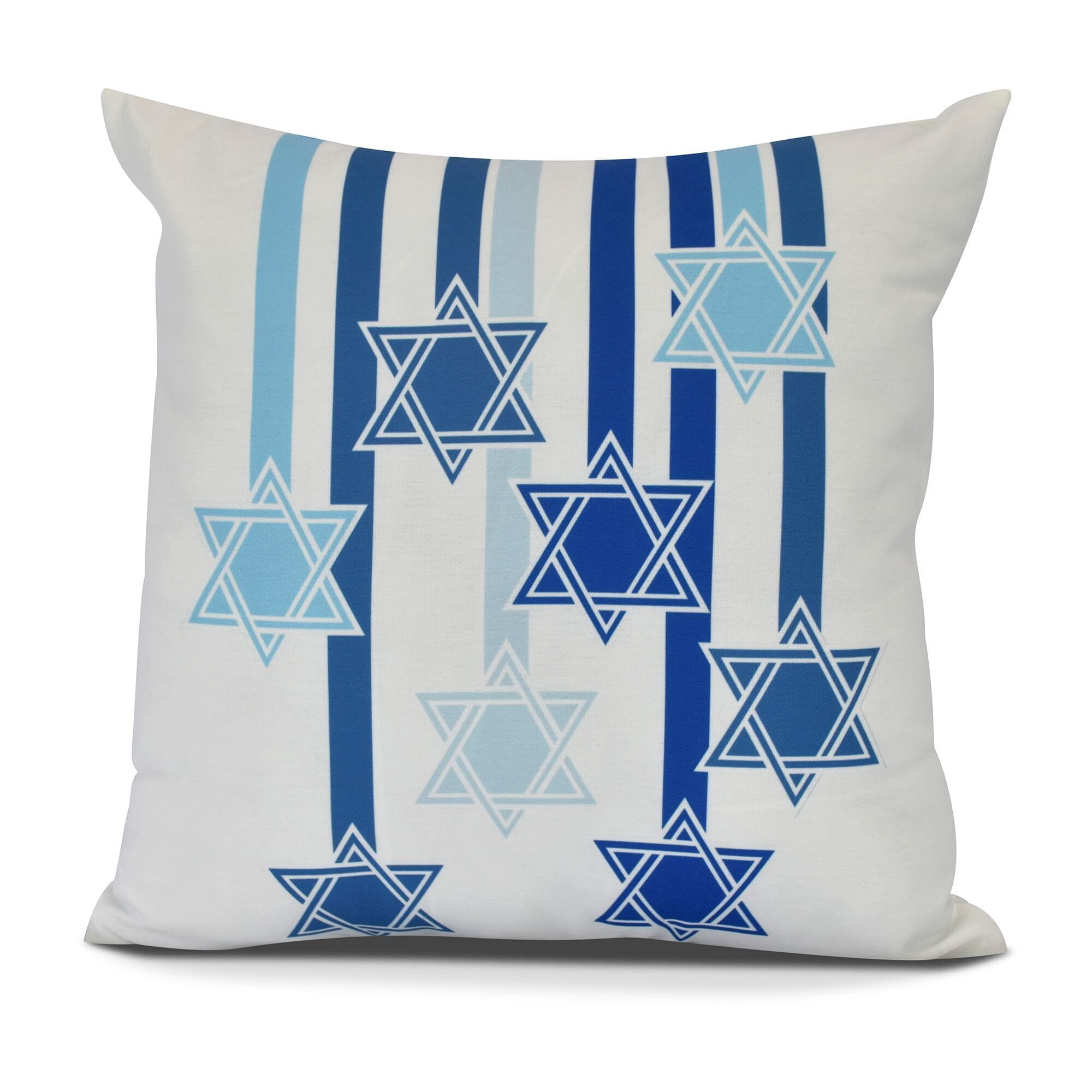 Simply Daisy, Shooting Stars Geometric Print Outdoor Pillow