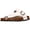 White, variant on White Mountain Women's Carly Footbeds Sandal