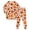 Gold, variant on NIEWTR Girls Boys Halloween Pajamas 2 Piece Graphic Long Sleeve Long Pants Pajama Set Kids Cute Pj Soft Holiday Sleepwear