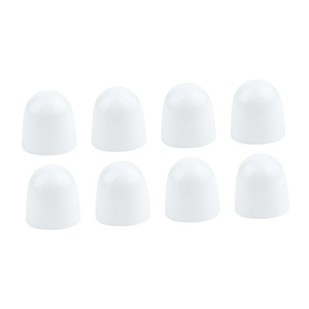 Cubiertas de cabeza de tornillo para inodoro, accesorios decorativos prácticos y fáciles de instalar, cubierta embellecedora de tornillo para el hogar, 8 Uds.