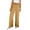 Khaki, variant on Fgnfyis High Waist Elastic Wide Leg Solid Color Womens Pants Comfortable Stretchy Everyday Wear Loose Fit Casual Long Pants Army Green S