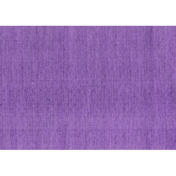 Ahgly Company Indoor Rectangle Abstract Purple Contemporary Area Rugs, 2' x 4'