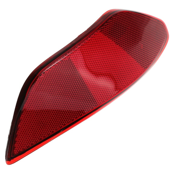 FOMIYES Rear Bumper Reflector Light Crafted with Durable ABS for Car Use Red Enhances Safety and Visibility