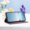thumbnail image 6 of Case for Motorola Moto Edge 50 Fusion, Shockproof PU Leather Flip Wallet Case with RFID Block Card Slots Stand Magnetic Phone Cover for Motorola Moto Edge 50 Fusion, Violet, 6 of 7