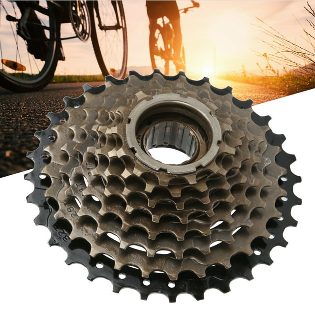 Vuelvo Libre de Bicicleta, Rueda Libre de Acero para prevención de ÓXido para Bicicletas para bicicletas para bicicleta híbrida para bicicleta híbridas