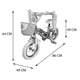 thumbnail image 4 of Bicicleta R12 Unibike Sunny Fuxia, 4 of 4
