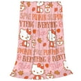 thumbnail image 2 of Hello Kitty Fleece Blanket Super Soft Cozy Throw Blanket 60"X50", Lightweight Fuzzy Comfy Flannel Blanket Warm Plush Throw Blankets For Couch, Sofa, Bed, 2 of 7