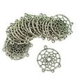 thumbnail image 1 of 20 piezas indios colector pendiente collar diy haciendo conector colgante Plata perfecl Conector colgante, 1 of 6