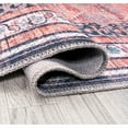 thumbnail image 5 of JONATHAN Y WSH101A-5 Dalyan Geometric Medallions Machine-Washable Terracotta/Navy 5 ft. x 8 ft. Area Rug, Bohemian Transitional, Pet Friendly, Stain Resistant, Easy to Clean, for Living Room, Bedroom, 5 of 11
