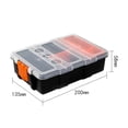 thumbnail image 2 of 2pcs caja Organizadora De Plástica Tornillos Tuercas Y Piezas caja de almacenamiento para tornillos, Caja de almacenamiento de herramientas de plástico, Caja organizadora de herramientas, 2 of 4