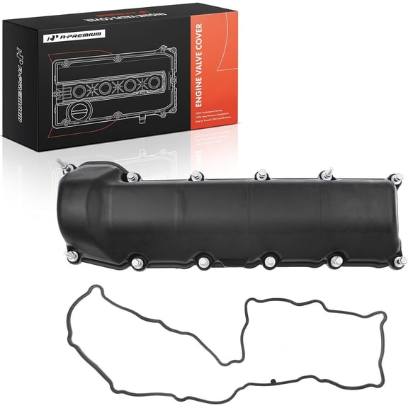 A-Premium Left Side Engine Valve Cover with Gasket & Bolt Compatible with Dodge Dakota 2000-2007 Durango 2000-2007 Ram 1500 2002-2007 Jeep Grand Cherokee 1999-2007 4.7L Gas
