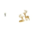 thumbnail image 6 of 3 Piece Desktop Figurine Waiter Frog Statue Deer Sculpture Resin Material for Home Living Room Shelf Decor, 6 of 8
