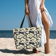 thumbnail image 6 of Fuzoiu Game Controller Print Waterproof Beach Tote Bag for Women Girls with Zipper,Sandproof Pool Swim Bag,Large Capacity Beach Travel Bag for Pool Swim Travel Everyday, 6 of 7