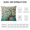 thumbnail image 5 of Throw Pillow Case Oil Painting Square Home Decorative for Pillow Inserts, Multicolor, 5 of 5