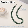 thumbnail image 2 of Cadenas para Gafas Uxcell para Mujeres, Cadenas de Soporte para Gafas de Acrílico, Cadenas Ajustables para Lentes de Sol, Correa Antipérdida para Gafas de Sol, Verde Oscuro, 2 of 7