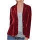 thumbnail image 1 of Chaquetas para mujer Cozy Retro manga larga terciopelo sólido botones Pokets chaqueta cárdigan abrigo suelto Top Odeerbi  ODB-3, 1 of 4