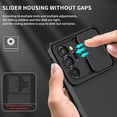 thumbnail image 3 of for Samsung Galaxy Note 20 Ultra 5G Case with Slide Camera Cover,  Silicone TPU Bumper Tough PC Cover with Kickstand, Military Shockproof Protective Phone Case for Galaxy Note 20 Ultra 5G Black, 3 of 7