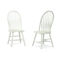 thumbnail image 7 of Carolina Classics Windsor Wood Dining Chair in Pure White, 7 of 7
