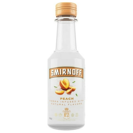 Smirnoff Peach Vodka, 50 mL - Walmart.com Smirnoff Peach Vodka, 50 mL - Walmart.com
