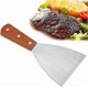 thumbnail image 1 of Plancha Spatula, Crepe Spatula Stainless Steel Grill Paddle Barbecue Spatula Scraper, 1 of 5