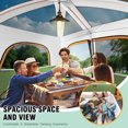 thumbnail image 6 of SANOPY Tent 6 Person Camping Tent - Lightweight, Waterproof, Easy Setup with Rainfly & Screen Windows for Family, Beach, and Outdoor Adventures, 6 of 10