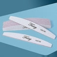 thumbnail image 4 of 10 Pcs Double Sided Nail Files Professional Watermelon Half Moon Sanding Tools for Manicure 80 Grit, 4 of 5