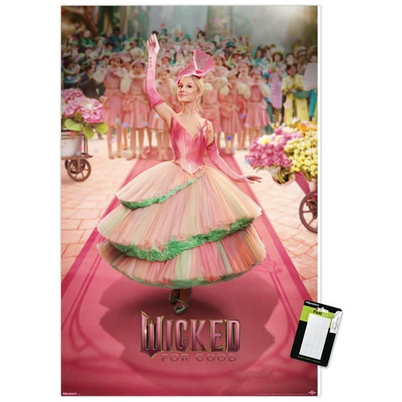 Wicked: For Good (2025) - Glinda Swirl Skirt One Sheet Wall Poster, 14.725" x 22.375"