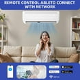 thumbnail image 5 of Dextrus 18000 BTU Mini Split Air Conditioner w/ Heat Pump, WiFi & Alexa, 19 SEER2, Covers 1250 sq ft, 5 of 10