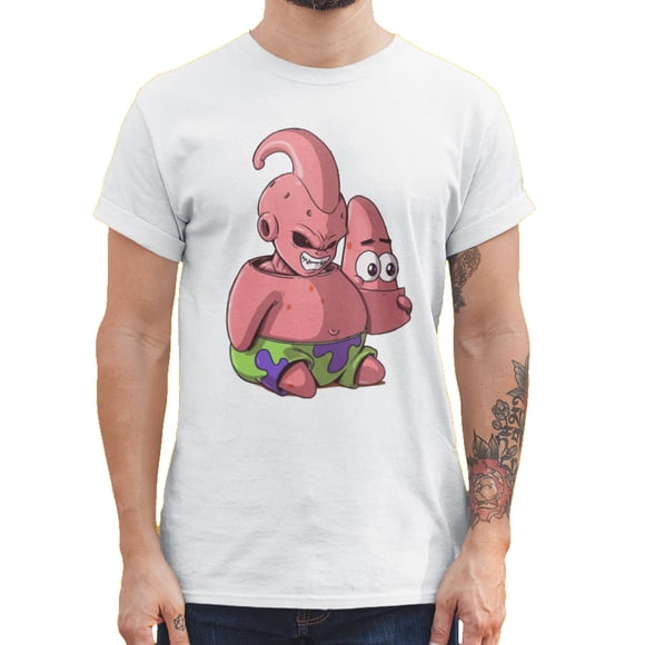 Playera Disfraz Patricio Caricatura Caballero Once Playera manga corta