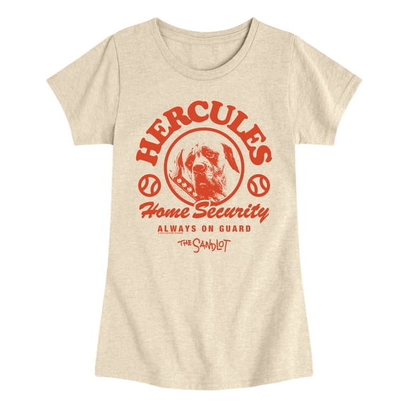 The Sandlot - Hercules Home Security - Youth Girls Fitted Short Sleeve T-Shirt