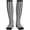 Black and White Stripe1, variant on Bengal Tiger Jungle Compression Socks For Women Men Knee High Running Socks For Running