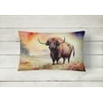 thumbnail image 2 of Buffalo Throw Pillow 12 in x 16 in, 2 of 4