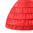 thumbnail image 4 of Enagua Crinolina de baile 6 Aros Rojo, 4 of 4