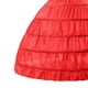 thumbnail image 4 of Enagua de poliéster para boda, cintura elástica, enaguas para bailes de graduación, Rojo 6 Aros Zulema Enaguas Crinolina, 4 of 4