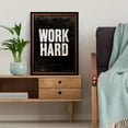thumbnail image 5 of UXIEQU Work Hard Motivational Canvas Print 15.75x11.81 Inches, 5 of 8