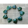 thumbnail image 6 of Malachite Gemstone Hearts, Polished Malachite Puffy Hearts, Malachite Palm Stone, Malachite Heart (2 Hearts）, 6 of 8