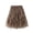 Khaki, variant on Womens Pleated Tulle Petticoat Tutu Puffy Skirt Versatile Solid Color Mesh Skirt Multilayer Short Princess Underskirt Gray