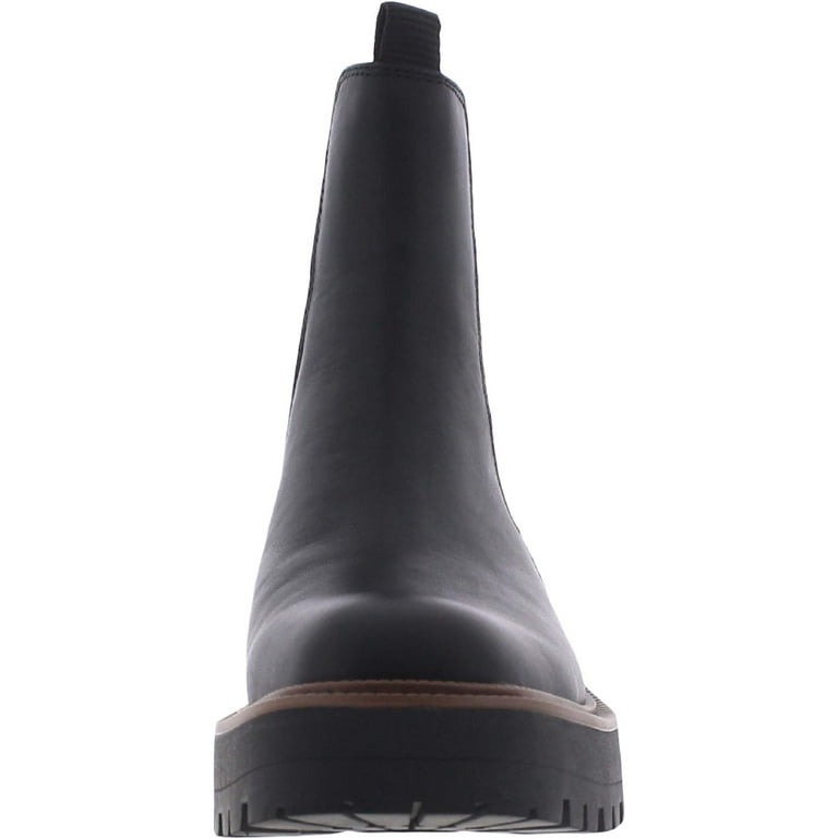 Sam Edelman Women's Laguna Chelsea Black Leather Ankle Boot 6M