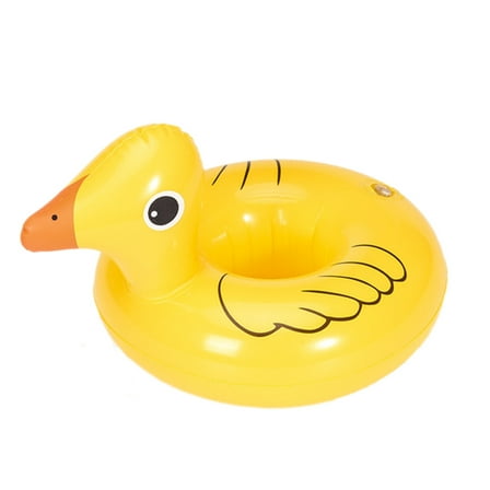 Cute Little Duck Cup Holder Pool Floating Holder Outdoor Backyard Party Supplies