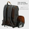 thumbnail image 4 of Sac à Dos Batik Imperméable pour Appareil Photo Reflex avec Port USB pour Ordinateur Portable 17 Pouces Sac pour Appareil Photo Homme pour Canon Nikon Sac pour Objectif Reflex Kaki, 4 of 6