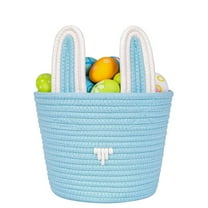 Mlkoz Home Appliances Clearance, Easter Basket For Kids 2024 New Easter Basket For Girls/Boys Baby Easter Basket With Handle Emp Basket Easter Supplies, Women Gifts