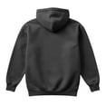 thumbnail image 3 of Dwralegc Mens Sweatshirt Long Sleeve Casual Pullover Hoodie Lightweight Fashion Essentials Sweatshirt Big and Tall Drawstring Hooded Sweatshirt with Pocket Dark Gray L, 3 of 3