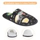 thumbnail image 3 of Fotbe Vegetable Quiche Pantuflas Peludas para Mujer con Estampado, Zapatillas de Peluche, Zapatos de Invierno para Casa, Uso Interior y Exterior-Large, 3 of 8