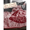 thumbnail image 5 of Godmother Gifts, Fairy Godmom Proposal Gift Bed Flannel Plush Blankets for Women, Friends, Sister, Aunt for Birthday, Christmas, Mother''s Day - Red Heart, 50"x 60", 5 of 6