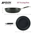 thumbnail image 3 of Anolon SmartStack 12 inch Hard Anodized Nonstick Induction Frying Pan, Black, 3 of 4