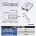 thumbnail image 2 of Conector de conexión/desconexión rápida de batería 175A 12V, paquete de 2, 2 of 6
