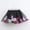 Black, variant on Girls Uniform Skirts Purple with Shorts Layered Tutu Skirt Dance Dress Ruffle Tiered School Size 3T-8