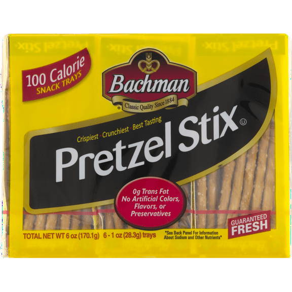 Bachman Pretzel Stix®  6-1 oz. Trays (6 Packages)