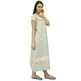 thumbnail image 4 of Bimba Women's Cotton Printed Nightwear Nursing Moms Sleepwear Baby Shower Gift, 4 of 7