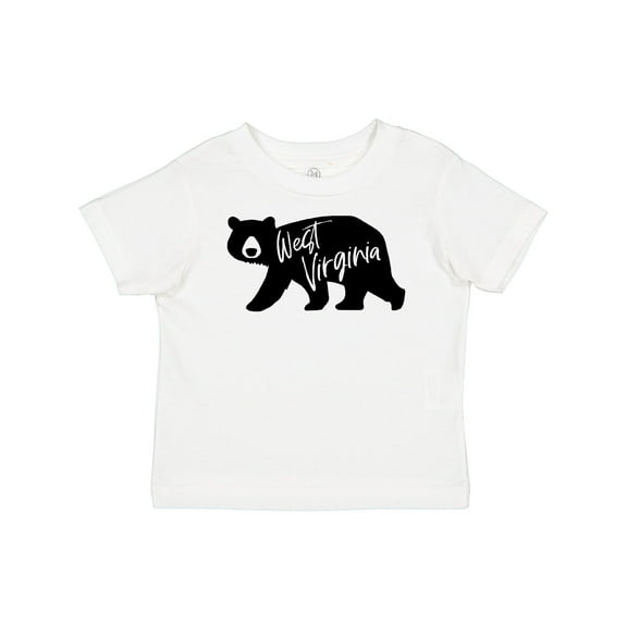 Inktastic West Virginia Black Bear Silhouette Boys or Girls Baby T-Shirt
